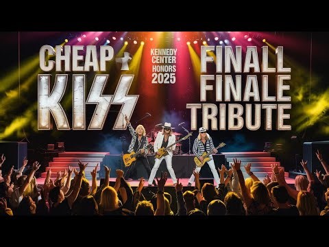 Cheap Trick Kennedy Center Honors 2025 Full Performance + Epic Finale Tribute to KISS (HD)