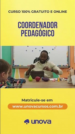Curso de Coordenador Pedagógico Grátis e Online