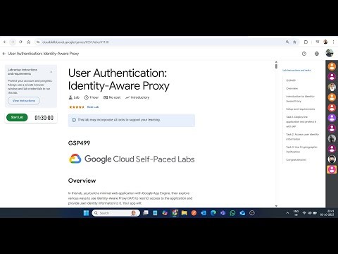 User Authentication: Identity-Aware Proxy || Lab Solution || Google Cloud Arcade 2025