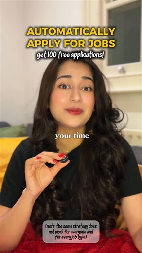 Aditi | Careers, Tech & Money on Instagram: "If you are still manually applying to jobs in 2025, this is your sign to stop ✋ @roboapply helps you: • Automatically Apply to jobs at scale • Rewrite your resume using proven, recruiter-friendly templates • Send personalised emails to recruiters without sounding robotic • Save hours every week during your job search You also get a 3-day free trial with 2,060 credits, which is enough to Apply to around 100 jobs completely free. Bonus: I’ve partnered w