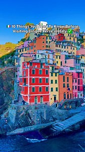 🇮🇹 10 Things You Need To Know Before Visiting Cinque Terre ✅ Avoid rookie mistakes and make the most of these five postcard-perfect villages on the Ligurian coast! 1. 🚆 The train is your best friend Trains run frequently between all five towns. Get the Cinque Terre Train Card for unlimited rides in one day — it saves time and money. 2. 🥾 Not all hiking trails are open year-round Some coastal trails close due to landslides or maintenance. Always check the Parco Nazionale Cinque Terre website 