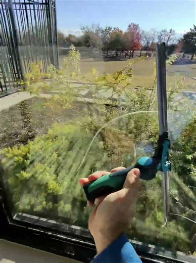 Excelerator handle + 18” stainless steel Unger S-Plus channel = GOLD