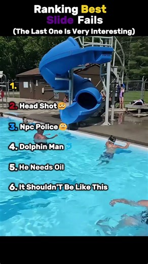 Ranking Best Slide Fails🌊