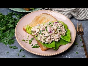 Healthy Tuna Salad Without Mayo