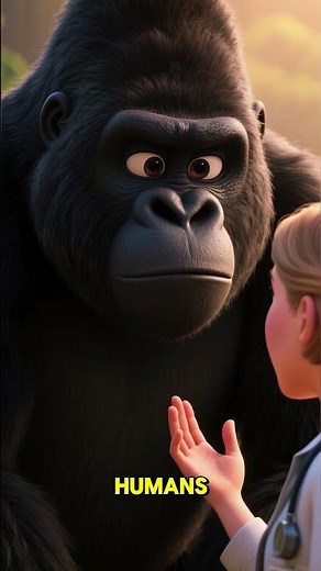 The gorilla that learned sign language #animalfacts #wildlife #funfacts