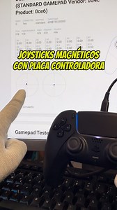 19K views · 1.3K reactions | Cómo calibrar joysticks magnéticos con Placa controladora mando PS5 #sony #ps5 #dualsense #drift #playstation #playstation5 #repair #game #gaming #serviciotecnico #ps4 #games | Comando+Z | Facebook