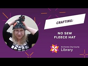 Crafting a No-Sew Fleece Hat