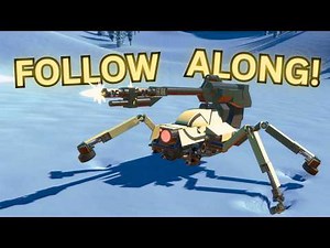 How to Build 4-LEGGED MECHS in Trailmakers! | Follow Along Tutorial
