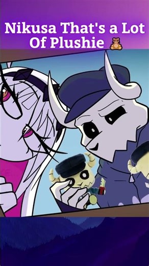 Nikusa That's a Lot Of Plushie 🧸 [FNF Comic📖] #fnf #fridaynightfunkin #shorts