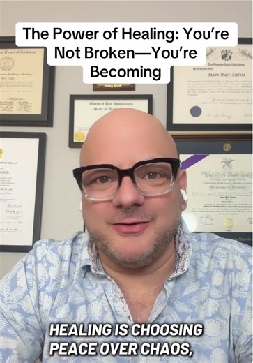 The Power of Healing: You’re Not Broken—You’re Becoming Healing is power. Not the loud, performative kind—the real kind that quietly changes your entire life. Healing is choosing yourself after a season of abandoning yourself. It’s the moment you stop begging for closure from people who can’t give it, and you start giving closure to your own heart. Healing is when you realize peace is a practice—not a mood—and you build it on purpose. Sometimes healing looks like therapy, prayer, journaling, or 