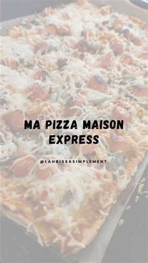PIZZA MAISON EXPRESS #repasmaison #pizzalover