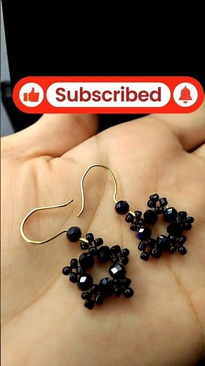 Handmade Beaded Earrings | Easy DIY Jewelry Ideas | Trending Earrings Design 2025