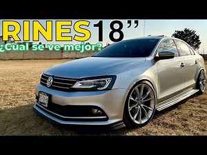 WE PUT 18" RIMS ON THE JETTA MK6 | TESTING RIMS | JEHO