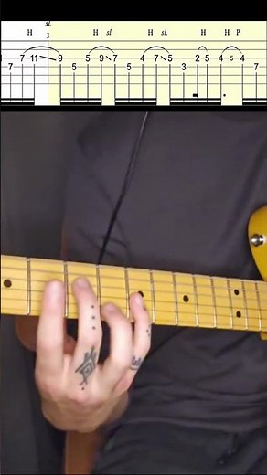 Try this Eric Johnson phrase! 🎸 Cliffs of Dover Exercise #guitar #guitarist #tabs #shorts