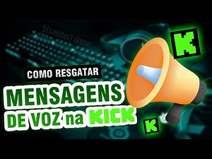 COMO CONFIGURAR MENSAGEM DE VOZ NO CHAT DA KICK - Sistema Nativo BotRix (Tutorial 2025)