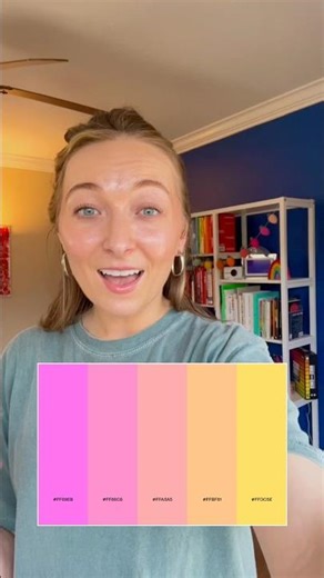 How to fix a color palette 🎨 #graphicdesign #graphicdesigner #colorpalette #colorpalettes