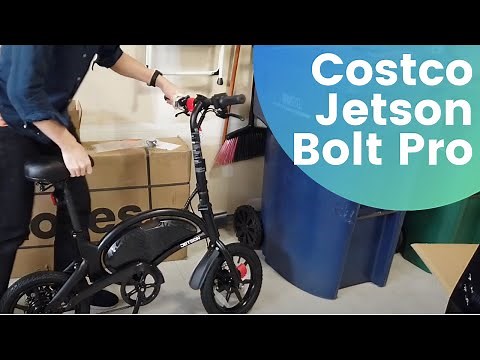 Unboxing and Setting Up Costco's Jetson Bolt Pro Electric Scooter Bicycles