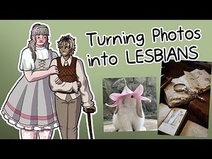 Turning Pinterest Images into Lesbians
