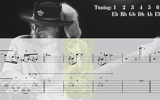 Crossfire - Stevie Ray Vaughan ｜ Blues Guitar Tab