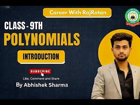 Polynomials – Class 9 Maths | Introduction| Chapter 2.