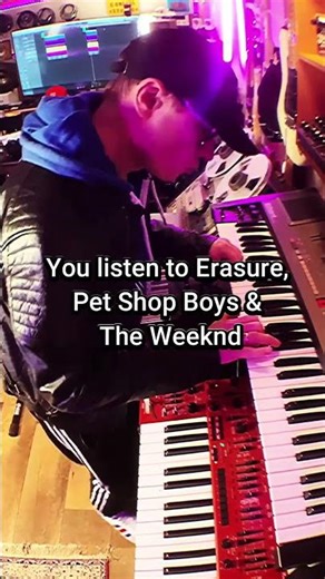 I tried making modern dance music with real 80s synths - what do you think ?