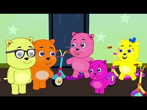 Cat Finger Family | Finger Family Song for Kids | Nursery Rhymes
