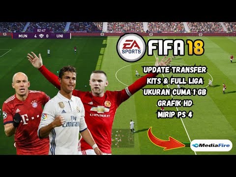 PARAH SIH INI‼️ FIFA 18 ANDROID 2025 😱 OFFLINE + GRAFIK REAL HD PS4 FEEL