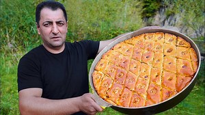 4M views · 113K reactions | Hey guys! Been waiting for some sweet recipes? Today we're making some amazing baklava. That smell of nuts will be remembered for a lifetime  If you want to support our work, subscribe to Patreon: https://www.patreon.com/wildernesscooking Also follow us on Instagram: https://www.instagram.com/wilderness.cooking/ | Wilderness Cooking | Facebook