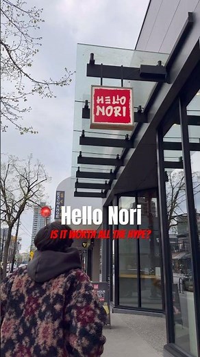 Is Hello Nori Worth the Hype? 🍣 Vancouver’s Famous Hand Roll Bar