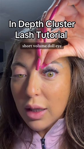 Kelsey Alfred on Instagram: "👁️✨ here’s an in-depth, step-by-step beginner-friendly DIY cluster lash tutorial edited from my weekly live lash tutorial I do on TikTok Live 💕 today’s lash map is a short, volume, fluffy doll eye → 10 • 12 • 14 • 12 • 10 🤎 follow me for more live tutorials, midweek checks, washes, and removals 💋 ❗👜💸 click the linktree in my profile → tap the “shop” tab → then tap this video’s cover 💫 OR click the linktree in my profile → look for “Volume Waterproof Lash Kits”