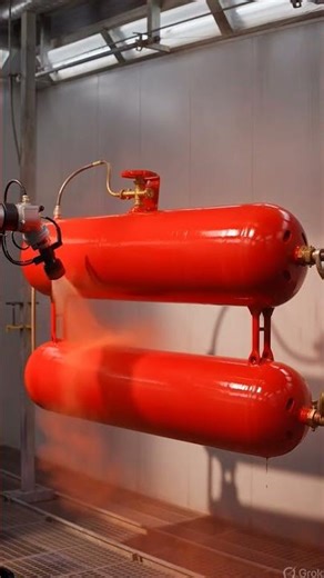 How LPG Cylinders Are Manufactured #lpg #lpgcylinder