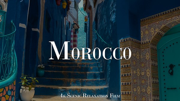 Letting the Land Tell Its Story – Casablanca and Chefchaouen of Morocco Aerials in 4K