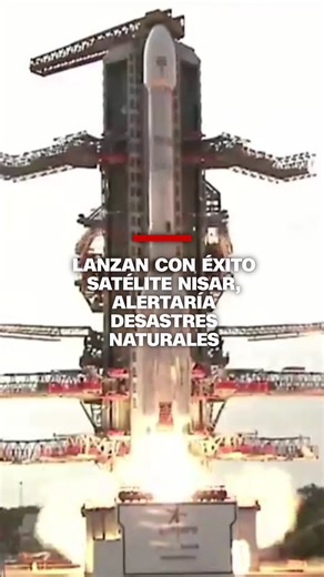 El satélite NASA-ISRO Synthetic Aperture Radar mission (NISAR), diseñado por la #NASA y la Organización de Investigación Espacial de la India, fue lanzado al espacio con éxito este miércoles. Su misión podría ayudar en la respuesta a desastres naturales en la Tierra. Así fue su lanzamiento. | CNN en Español