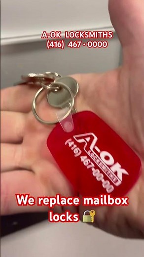 Mailbox lock replacement