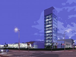 [Hot Item] Vertical Lift Elevator Tower Car Parking System