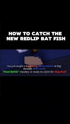 How to catch the new SECRET REDLIP batfish