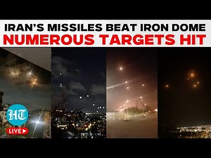 Iran Fires 400+ Missiles & Rockets, Unleashing 'Hellfire' on Israel as Iron Dome Struggles | LIVE