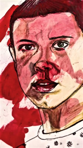 I Turned Eleven from Stranger Things into Art #art #eleven #drawing #strangerthings #fypシ #fanart