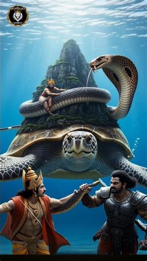 Kurma Avatar Story 🐢 | Samudra Manthan #shorts