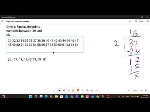Prime & Composite Numbers | Class 6 Math Exercise 1.1 Part (2) | Explained with Examples