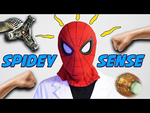 Spiderman Mask + LiDAR = Superpowers! (Real Life Spidey-Sense!)