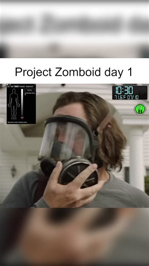 Eating Raw Sausage in Project Zomboid Gameplay