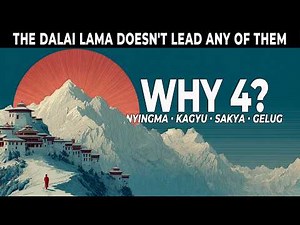 The 4 SCHOOLS of TIBETAN BUDDHISM Explained | Nyingma, Kagyu, Sakya & Gelug