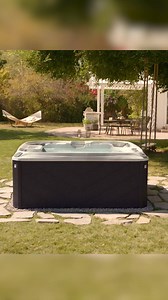 Every Sundance® spa is built to maximize relaxation with features that make spa ownership a breeze. https://bit.ly/3NA8CvB #SundanceSpas #HotTub #Relaxation #Backyard #oasis | Sundance Spas