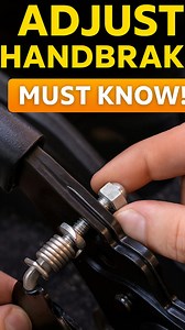 Hand brake adjusting and cleaning | Alimech