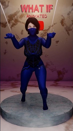 Silk’s Blue Symbiote Transformation! | 3D Animation (Part 3) #Symbiote #Silk #3DAnimation