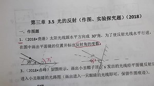 Study With Me-第三章3.5光的反射（作图实验探究题）（2018）