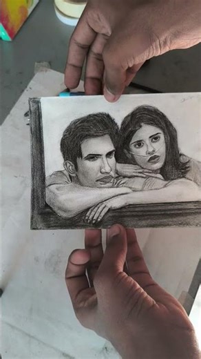 dull bechara #bollywood #art #viral #trending #sketch #shortsfeed #artist #sketching