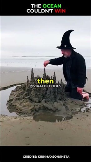 The World's Craziest Sand Castle Builder 🤯