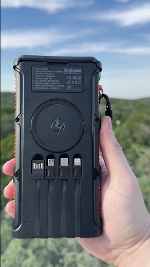 🔋 GOODaaa Power Bank Wireless Review Best Solar & Hand Crank Charger for Travel 2025